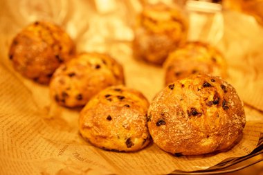 taze pişmiş çörekler