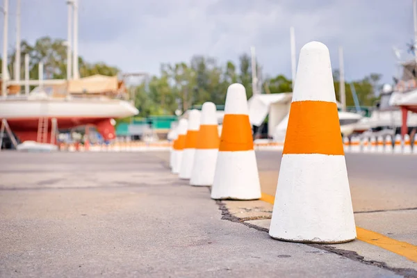 Cones de betão — Fotografia de Stock