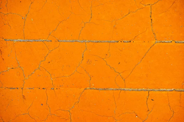 Orange painted wall