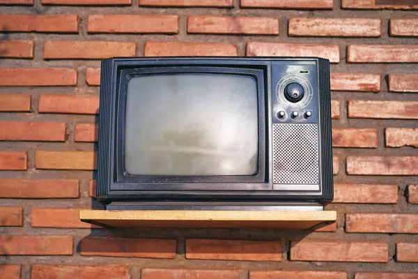 Gammaldags retro Tv — Stockfoto