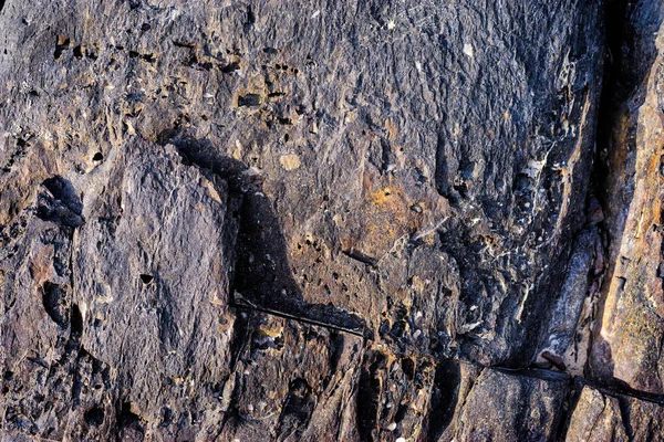 자연적인 검은 바위 — 스톡 사진