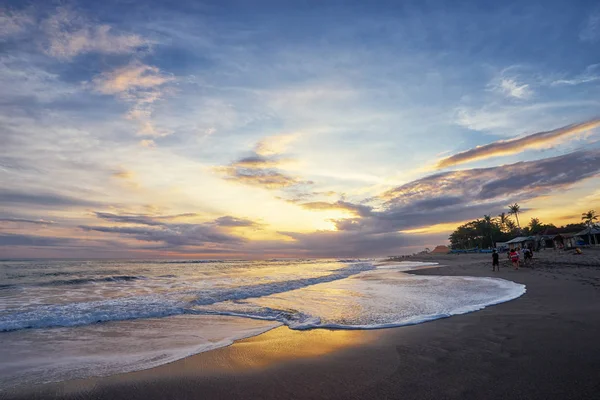 海岸の夕日 — ストック写真