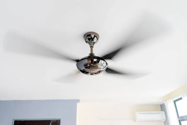 Black ceiling fan — Stock Photo, Image