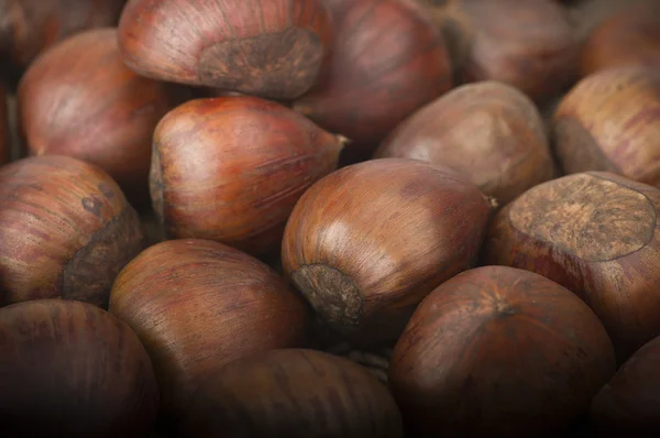 Gruppo di castagne — Foto Stock