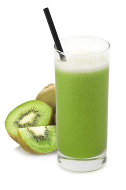 kivi kivi suyu ile dilimlenmiş