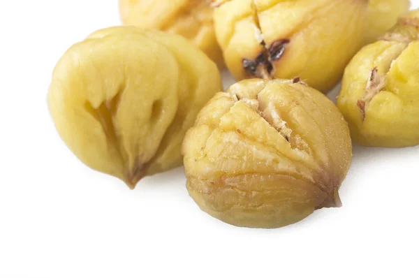 Group of chestnuts — Stock Photo, Image