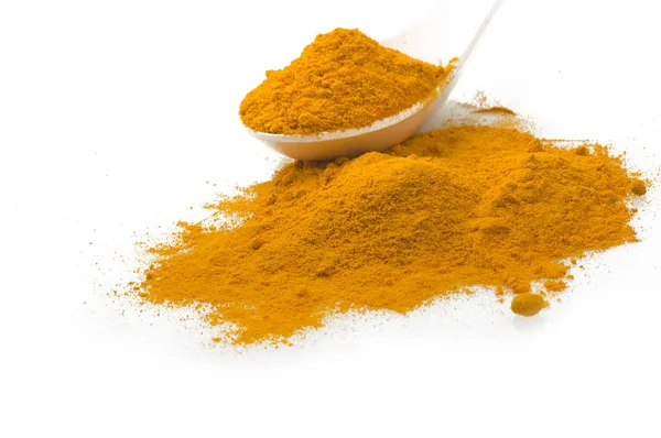 Turmeric της ρίζας και μερικές φέτες — Φωτογραφία Αρχείου