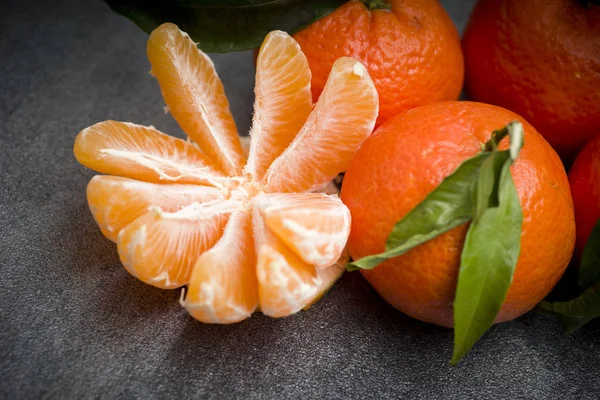 Reife orange Mandarinennelken — Stockfoto