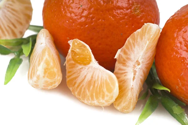 Mandarijn of tangerine fruit — Stockfoto