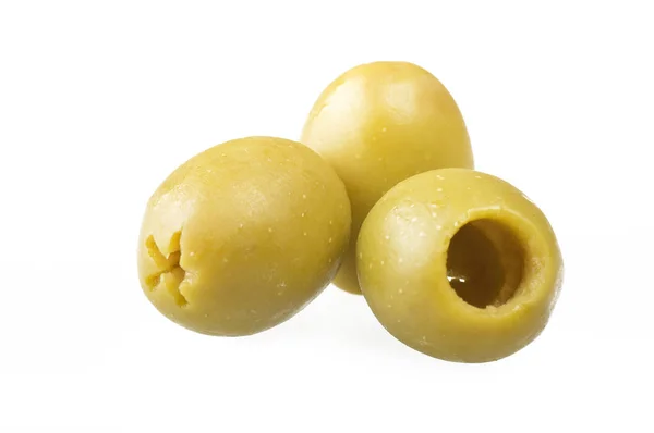 Olive verdi denocciolate — Foto Stock