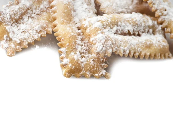 Típico pastel italiano Chiacchere —  Fotos de Stock