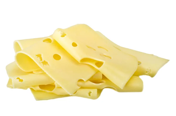 Rebanadas de queso suizo — Foto de Stock
