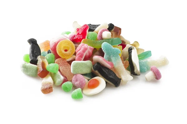 Gruppo di caramelle colorate — Foto Stock