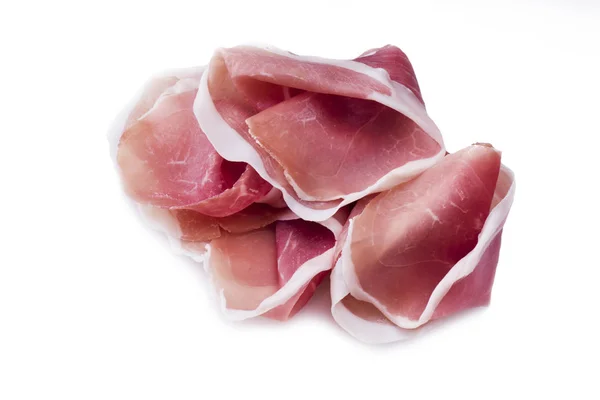 Raw ham leg sliced — Stock Photo, Image