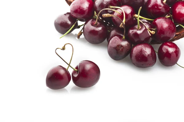 Fresh cherry close up — Stock Photo, Image