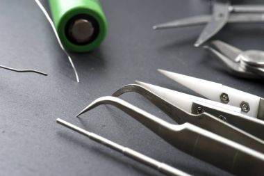 Ekipman elektronik sigara hakkında yakın çekim