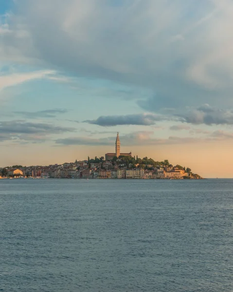 Rovinj Stad Kroatien Vid Norra Adriatiska Havet — Stockfoto