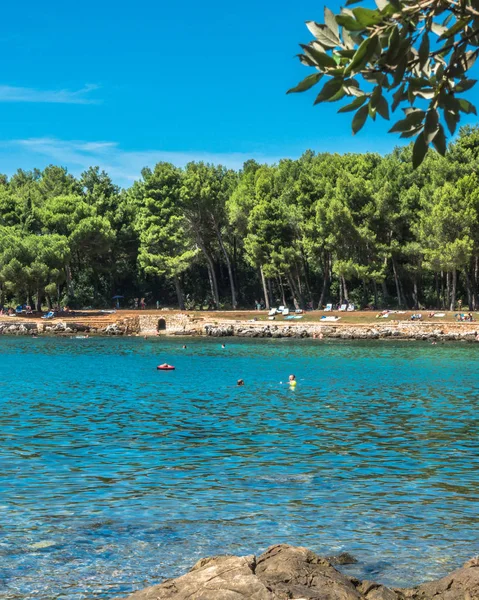 Pula Est Une Ville Croatie Nord Mer Adriatique — Photo