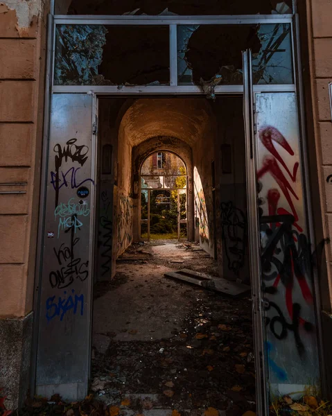 Mombello Lombardie Italie Abandonné Hôpital Psychiatrique Nov 2019 — Photo