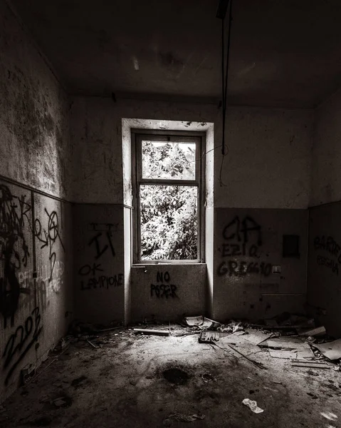 Mombello Lombardie Italie Abandonné Hôpital Psychiatrique Nov 2019 — Photo