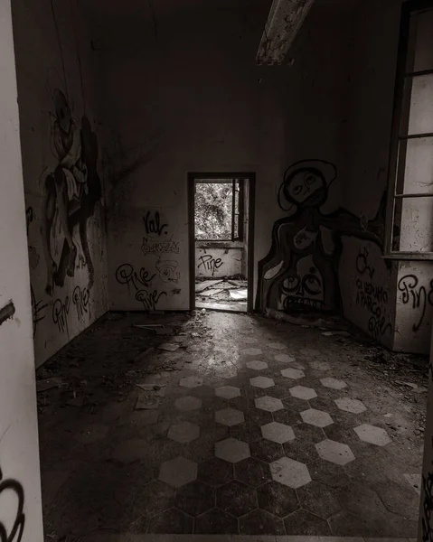 Mombello Lombardie Italie Abandonné Hôpital Psychiatrique Nov 2019 — Photo