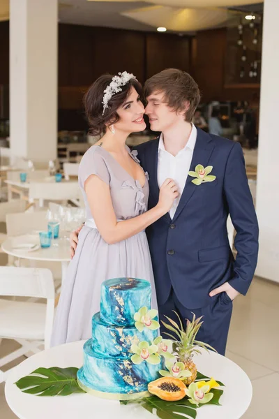 Casamento tropical bonito — Fotografia de Stock