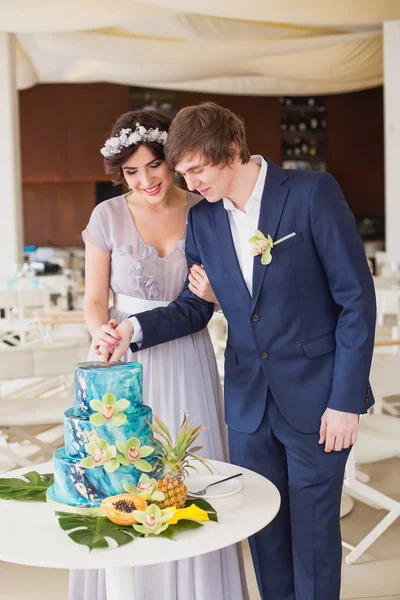 Casamento tropical bonito — Fotografia de Stock