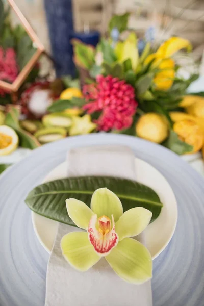 Bela decoração de casamento — Fotografia de Stock