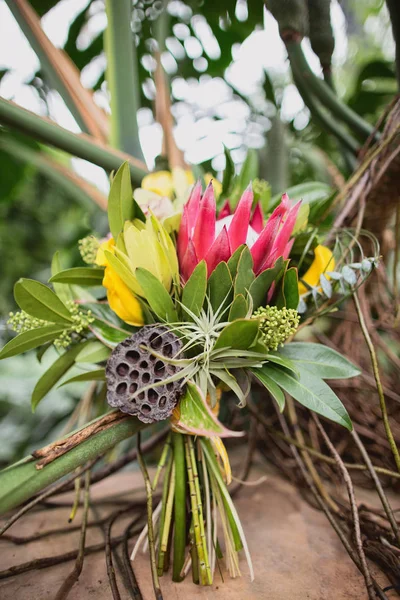 Bela decoração de casamento — Fotografia de Stock