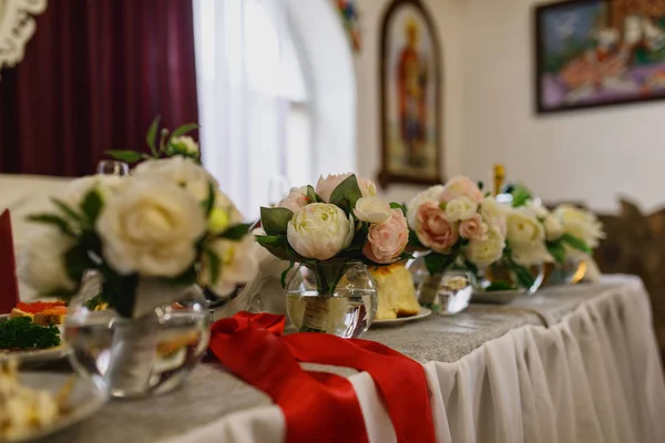 Красивый свадебный декор — стоковое фото
