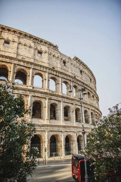 Veduta Del Colosseo Nel Centro Roma — Foto Stock