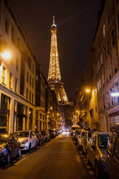 Gyönyörű Kilátás Eiffel Toronyra — Stock Fotó