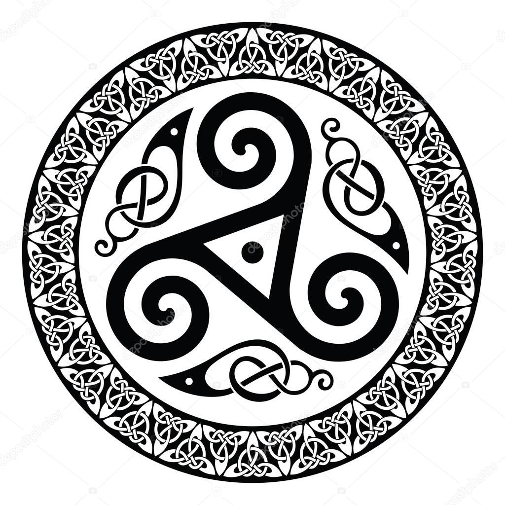Round Celtic Design