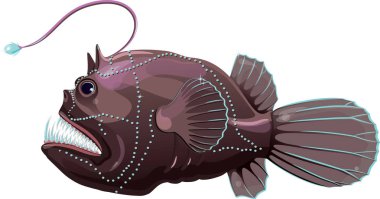 Download Deep Sea Anglerfish Free Vector Eps Cdr Ai Svg Vector Illustration Graphic Art