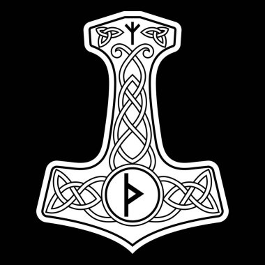 Thors çekici - Mjolnir ve İskandinav süsü