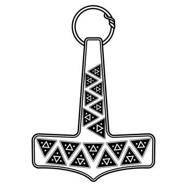 Thors çekici - Mjolnir ve İskandinav süsü