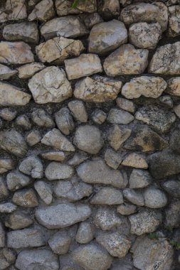 Taş duvar sorunsuz doku. Tasarım arka plan