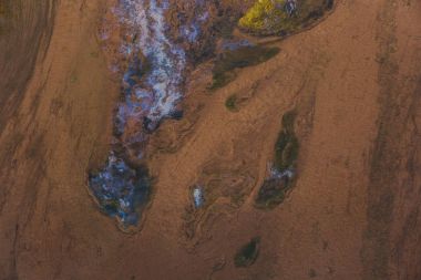 Su kirliliği doku dökülmesini kaygan sanayi petrol yakıt