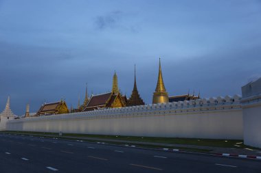 Bangkok, Tayland - 20 Ekim 2017: The Grand palace Bangkok Tayland