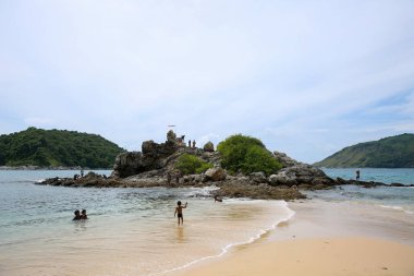 Phuket, Tayland - 25 Ekim 2017: Yanui Beach