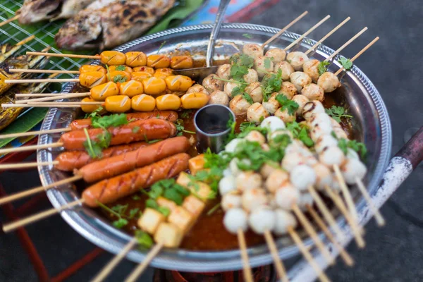 Fried Food Sticks Thai Style Food Thailand Street Food Bangkok — Stock Photo, Image