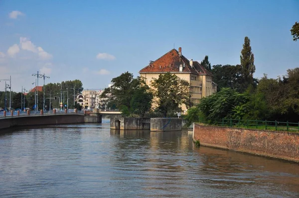 Wroclaw, Polonya. Sokak görünümü