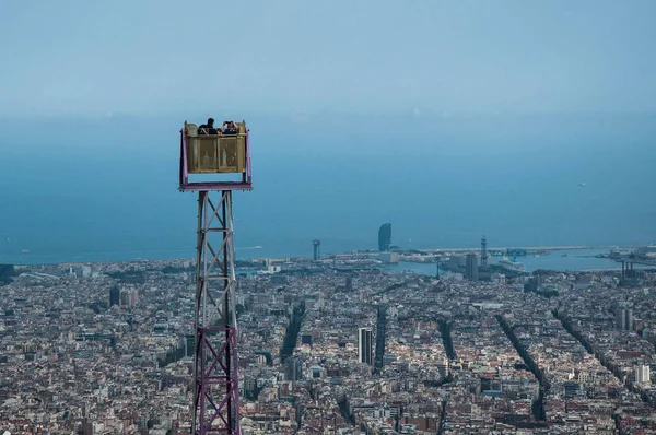 Tepenin görünümünden Barcelona