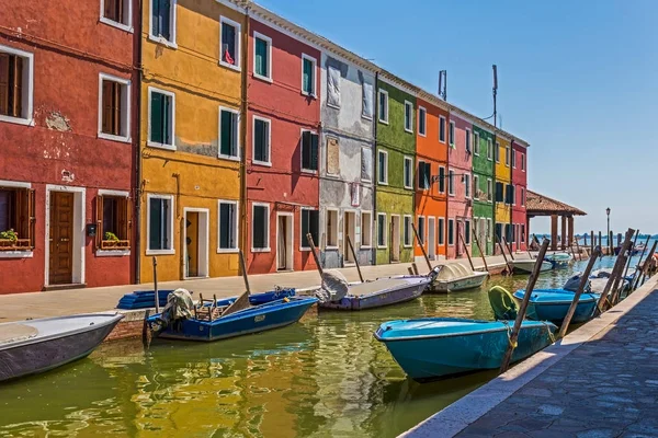 Vew Burano, İtalya — Stok fotoğraf