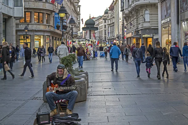 Белград, улица Кнеза Михайлова — стоковое фото