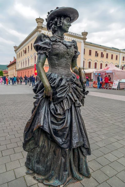 アルバ ・ ユリア、ルーマニアの銅像 — ストック写真