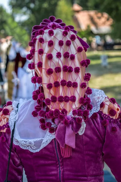 Detail španělský kroj pro ženy — Stock fotografie