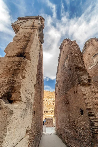 Weergave in het Colosseum, Rome, Italië — Stockfoto