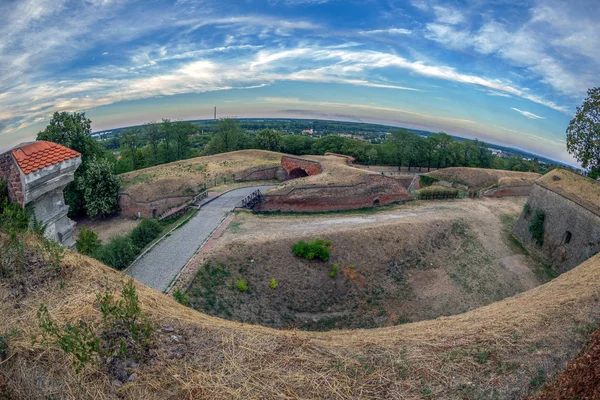 Fortaleza de Petrovaradin en Novi Sad, Serbia — Foto de Stock