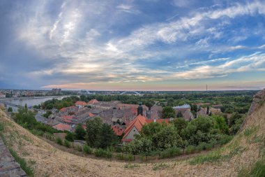 novi sad, Sırbistan'ın panoramik cityscape